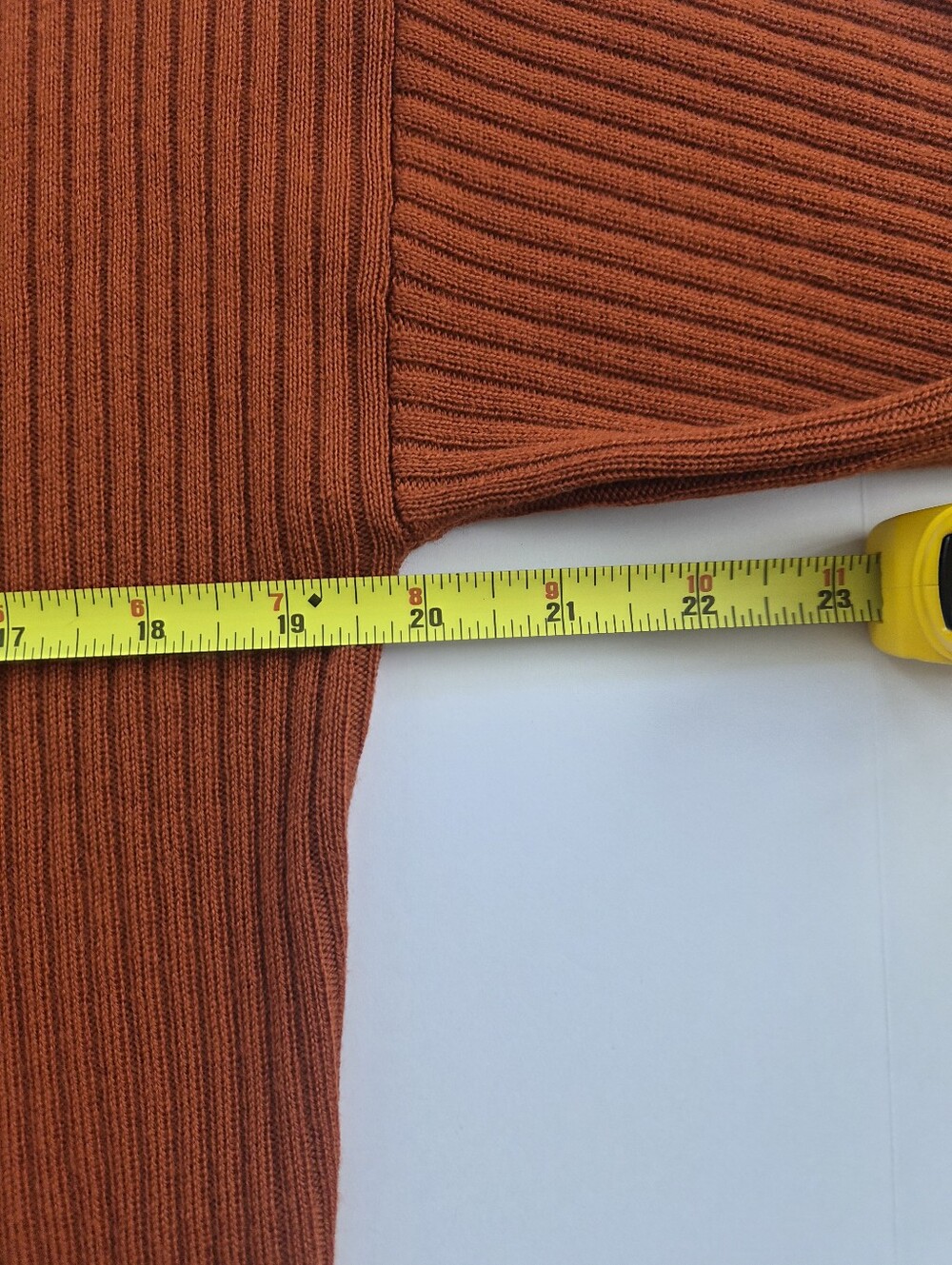 [Sezane] Liya Cardigan In Rust, Size M, 100% Merino Wool - Picture 5 of 12